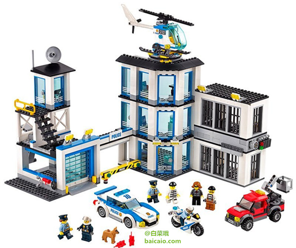 LEGO 乐高 City 城市系列 60141 警察总局 £76.49（£84.99额外9折）免费直邮到手￥657