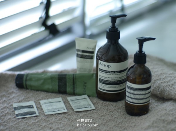 AESOP 伊索 洗护套装（天竺葵身体洁肤露500ml+天竺葵身体乳霜500ml）£66.4（£83 额外8折）免费直邮到手￥545 国内￥1234