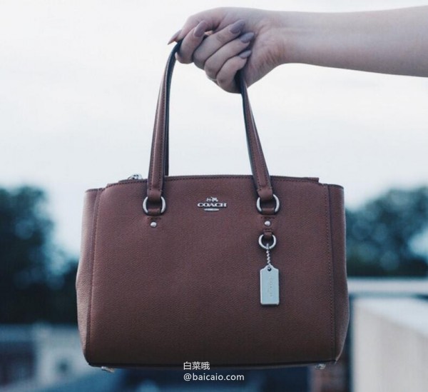 Coach 蔻驰 女士真皮单肩斜挎手提包 新低0.49（4.99 公码9折） 到手￥970 国内￥3950