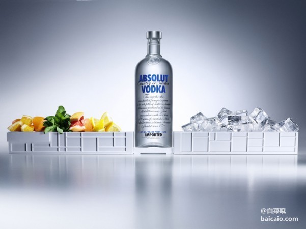单品好价，Absolut Vodka 绝对伏特加 原味700ml ￥79包邮