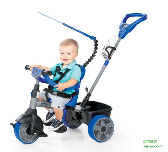 Little Tikes 小泰克  4合1推骑三轮车 2色 ￥379包邮（￥499-120）