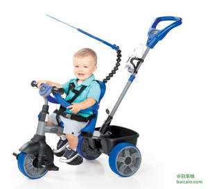 亚马逊中国：Little Tikes 小泰克 4合1推骑三轮车+凑单品