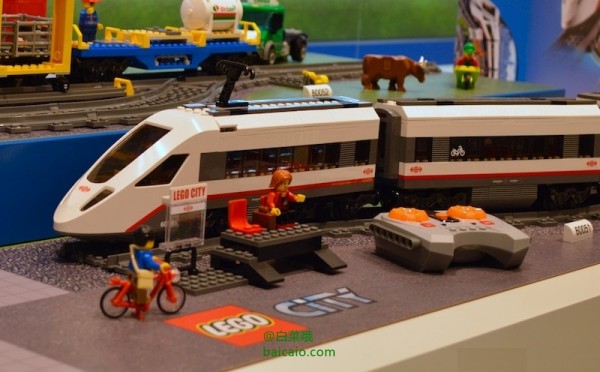 补货！LEGO 乐高 城市系列 高速客运列车 60051 新低€67.22 直邮到手￥664