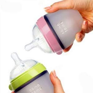 Amazon：Comotomo 妈妈乳感硅胶软性奶瓶 150ml*2只装 $20.97 到手￥150 国内￥316