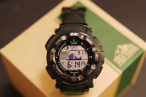 JOMASHOP：CASIO 卡西歐 PRW-2500-1CR 六局電波 三重感應(yīng) 太陽能登山表 歷史低價$165.5 到手￥1100 國內(nèi)￥2699