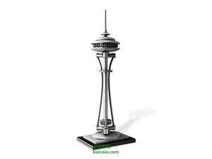 Amazon：LEGO 乐高 建筑系列 21003 西雅图太空针塔 $14.99 到手￥110 国内￥249