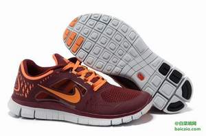 亞馬遜中國(guó)：Nike 耐克 赤足系列 FREE RUN+ 3 男式跑鞋 ￥404 可結(jié)賬7折 實(shí)付新低￥282.8