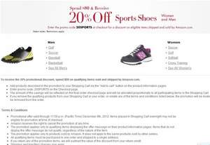 Amazon：部分自营款式运动鞋订单满$80可额外8折，有效期至12月9日