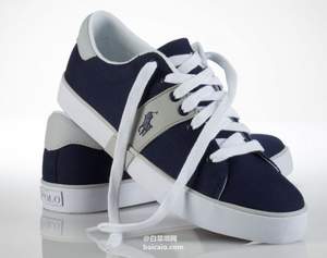 Amazon：Polo Ralph Lauren 拉夫勞倫 小馬標(biāo)男士帆布板鞋 $40 可用鞋類8折 到手￥240