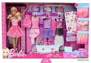 1號店：圣誕禮物，Barbie 芭比 設(shè)計搭配禮盒 ￥139（￥239-100）