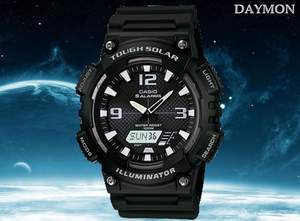 Amazon：Casio 卡西歐 AQ-S810W-1AV 光動能雙顯石英表 歷史最低$31.31 到手￥205