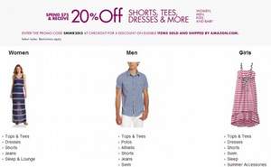 Amazon：新优惠码 男、女、童各式服装配饰 满$75额外8折 有效期至7月9日