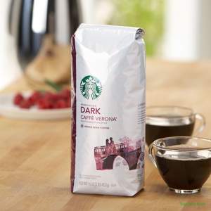 Amazon：再特价！Starbucks 星巴克 Verona 深度烘培佛罗娜咖啡粉 340g*6包 历史低价$41.94 到手￥420