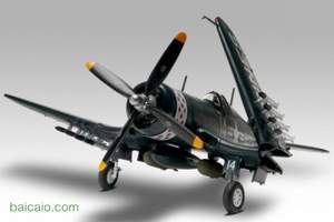 Amazon：Revell 利华 Corsair F4U-4 海盗式战斗机 1:48模型 近期低价$11.22 到手￥80元