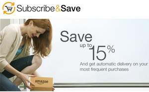 Amazon：當月使用S&S訂購5次，優(yōu)惠幅度增加到15%，適合購買保健品、化妝品、嬰兒用品