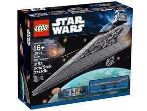 Amazon：比黑五低$10，LEGO Star Wars 乐高 超级星际驱逐舰10221 历史最低$$309.99 送GUND小熊