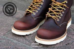 Amazon：白菜！Red Wing 紅翼 8196 經(jīng)典工裝靴 新低$135.38（$193.4 下單7折）到手￥1000