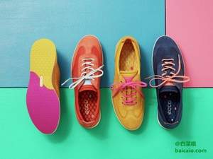Amazon：ECCO 愛步 2款輕便休閑女鞋 $74~76 均可用鞋類8折 到手￥440 國內(nèi)￥1399 