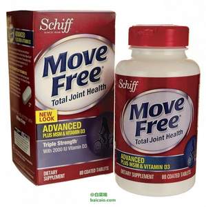 Amazon：Schiff 維骨力紅盒80粒 新低$11.99（$14.99 下單8折） 到手￥90