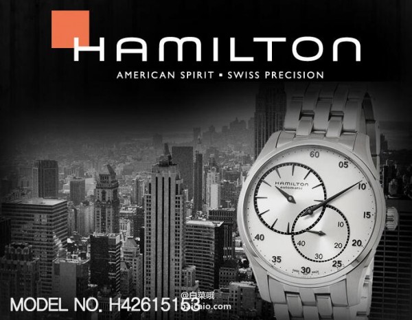 HAMILTON 汉密尔顿 H42615153 自动机械男表 8 约￥3318