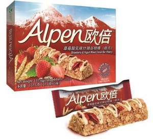 英国进口 Alpen 欧倍 什锦谷物棒 五条装 137.5g*3盒