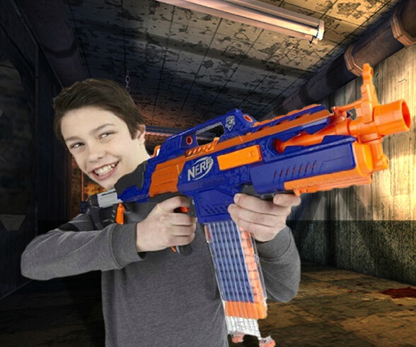 孩之宝 NERF 热火精英系列 CS-18超凡发射器 ￥179包邮