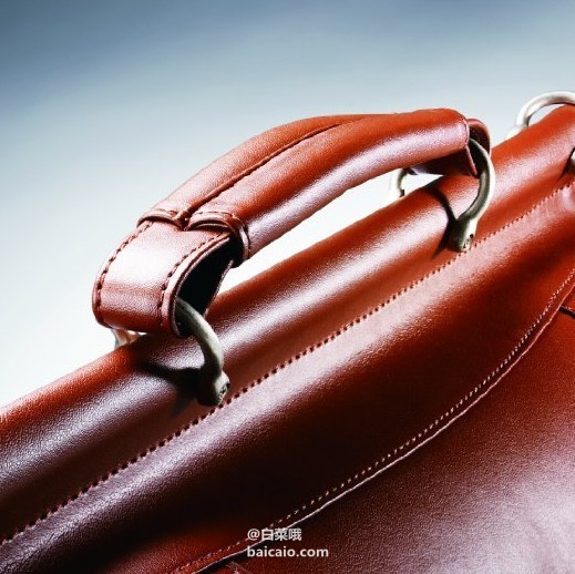怒降20刀，Samsonite 新秀麗 16英寸真皮電腦公文包 2.1折 ￥392.79+209.58