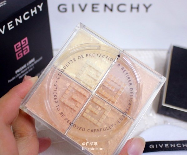 Escentual情人节大促最后一天！GIVENCHY 纪梵希 全线75折 新年限量轻盈无痕四色散粉 £27 直邮到手￥275