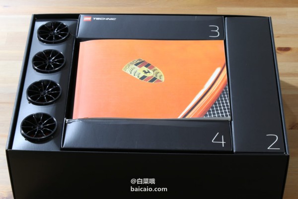 LEGO 乐高 额外9折直邮专场，补货 42056 保时捷 911 GT3 RS  £233.99 免费直邮到手￥1936