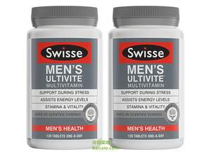 Swisse 男性&女性复合维生素片 120片*2瓶 ￥249包邮包税（￥279-30）