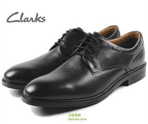 Clarks 其乐 男士GTX防水真皮休闲鞋 两色 3.4折 新低$51.77（$73.95 额外7折）到手￥455