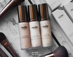 澳洲第一裸妆品牌，Nude by nature 全线7折 天然矿物质粉底液 30ml 色号全 £17.5 凑单直邮到手￥150