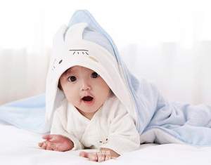 全棉时代 新生儿宝宝包被  2色 90x90cm ￥157.5包邮（￥267.5-100-5）