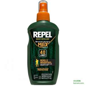 适合凑单，Repel 户外运动驱蚊水177ml $3.47