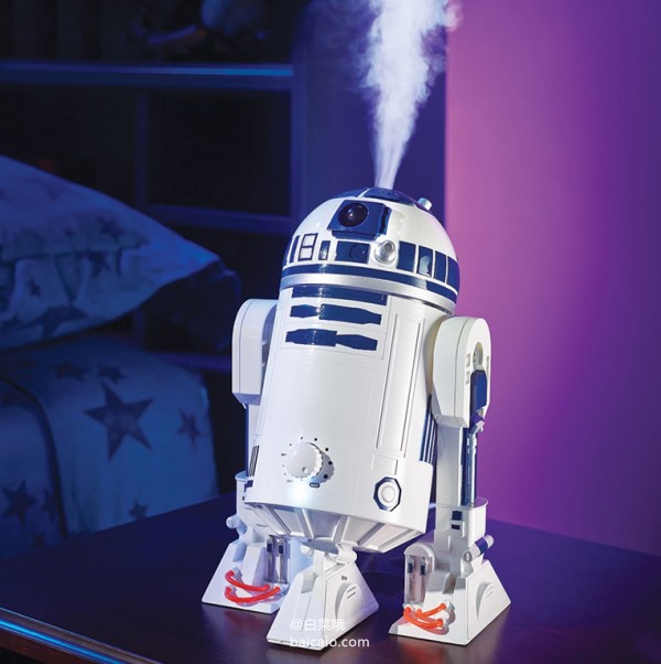 Star Wars 星球大战 R2-D2 超声波加湿器 7.8寸 直邮到手新低￥321（￥223.11 + ￥98.49）