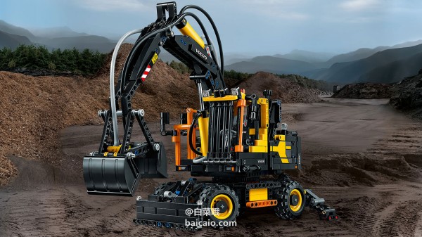 2016年新品，LEGO 乐高 42053 沃尔沃 EW 160E 挖掘机 新低€57.13 直邮到手￥505