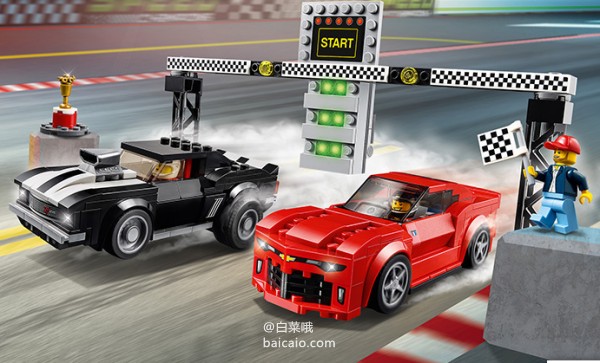LEGO 乐高 超级赛车系列 75874 雪佛兰Camaro直线竞速赛车 ￥249包邮