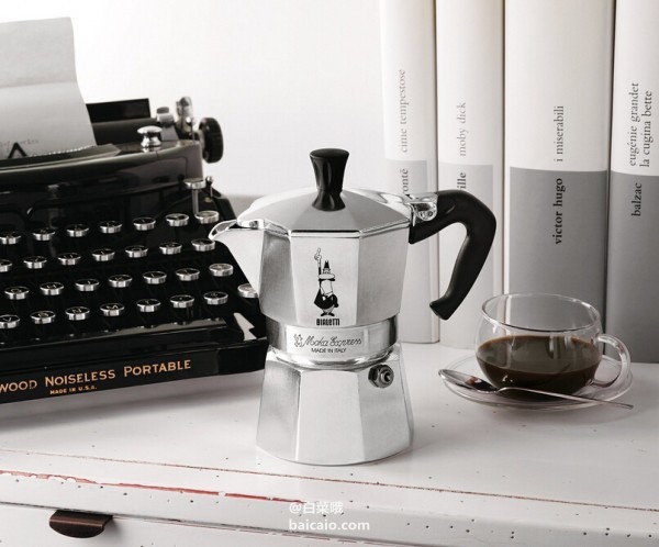 Bialetti 比乐蒂 意大利产 摩卡壶 6杯量 Prime会员凑单免费直邮到手新低￥159.3