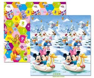 Disney 迪士尼 双面宝宝爬行垫 150×180×1.2cm 多色 送海洋图挂图 ￥48包邮（￥78-30）