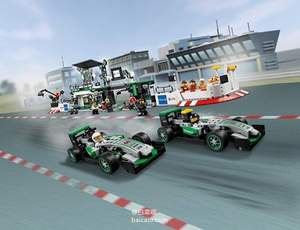 LEGO 乐高 Speed Champions超级赛车系列 梅赛德斯AMG一级方程式赛车队 £76.49（£84.99额外9折） 免费直邮到手￥658