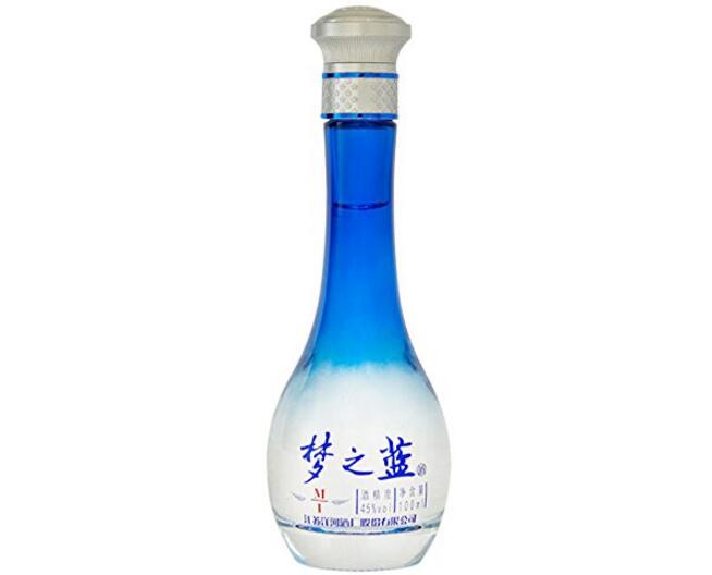 镇店之宝，洋河 梦之蓝 M1浓香型白酒 45度 100ml ￥34（￥68 2件5折）