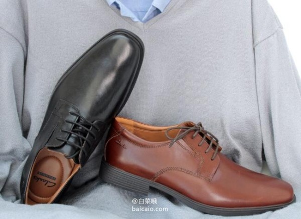 限UK7码，Clarks 其乐 男士舒适牛津皮鞋  prime会员免费直邮到手￥296.57