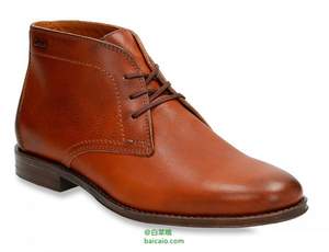 Clarks 其乐 男士系带短靴 新低$40.46（$53.95 下单75折）到手￥410