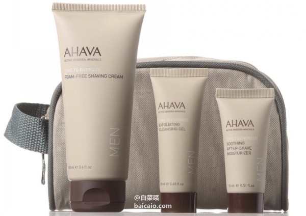 AHAVA 圣爱 男士护肤三件套 Prime会员凑单免费直邮到手￥140