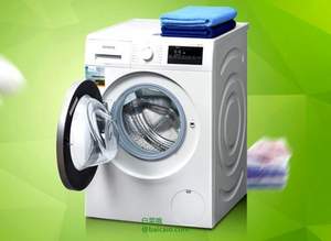 SIEMENS 西门子 IQ300系列 WM12P2R08W 8公斤 变频滚筒洗衣机 ￥3198包邮（￥3798-600）