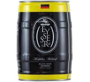 德国进口  Eysser Graf  坦克伯爵黑啤酒 5L桶装 ￥59包邮