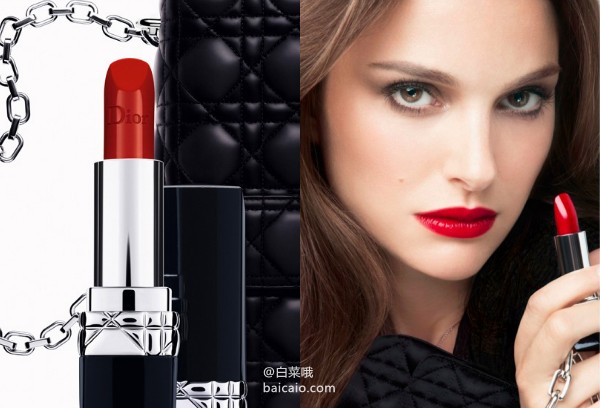 人气爆款，DIOR 迪奥 烈焰蓝金唇膏 999色 免费直邮到手￥246