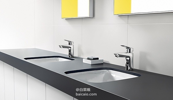 再补货，Hansgrohe 汉斯格雅 罗格斯系列 空气注入节水单手把龙头 €40.25 直邮含税到手￥534 国内￥899