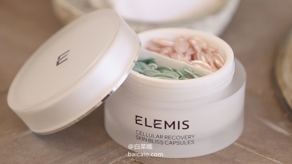 ELEMIS 艾丽美 全线额外75折，明星产品 细胞再生肌肤滋养胶囊精华 60粒 £48.75 免费直邮到手￥418 国内￥880