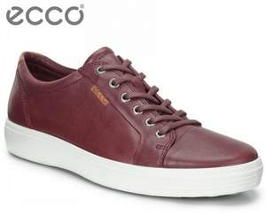 ECCO 爱步 柔酷 男士真皮休闲鞋 $74.99 到手￥615 国内￥1619